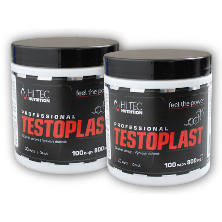 2x Testoplast 800mg 100 capsule