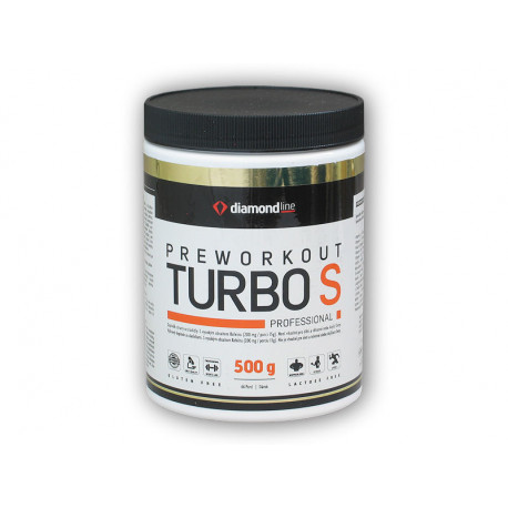 Linia Diamond Preworkout Turbo S 500g - portocaliu