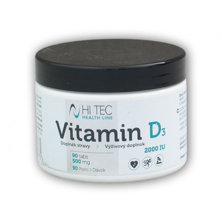 Health Line Vitamina D3 2000IU 90 comprimate