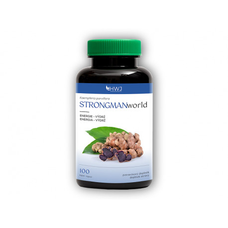 STRONGMANworld - Ghimbir negru 100 capsule
