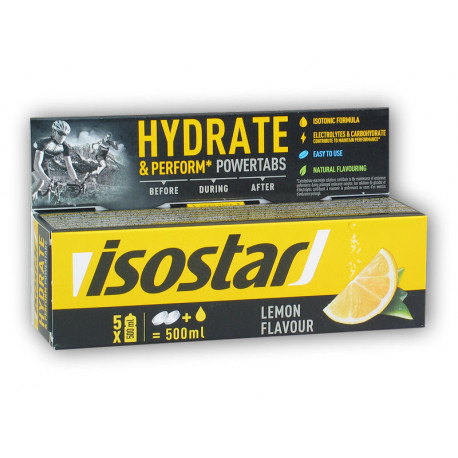 Isostar Power Tabs 10 tablet - pomeranč