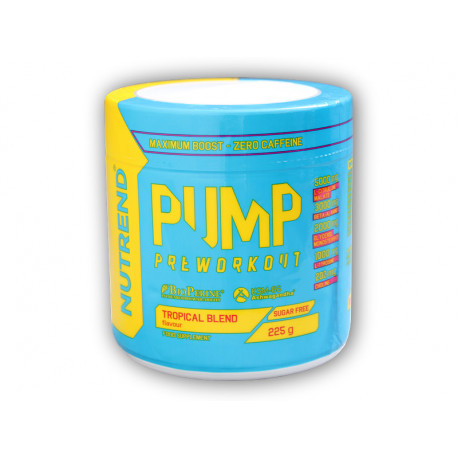 Pump Preworkout 225g - gumă de mestecat