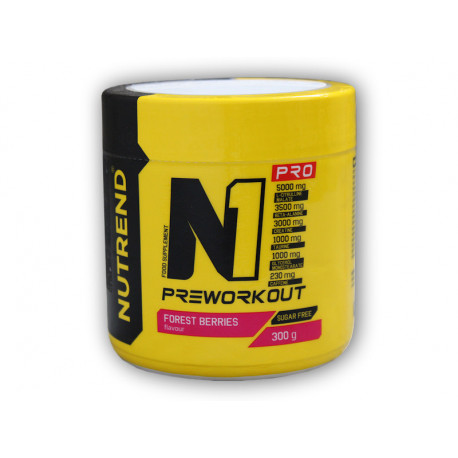 N1 PRO Preworkout 300g - fructe de pădure