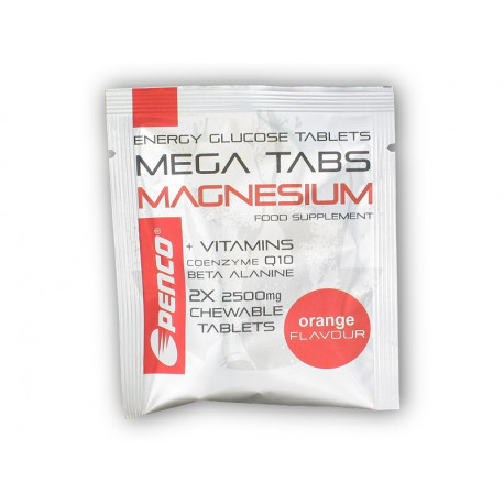Mega Tabs Magneziu 2x2500 mg portocaliu