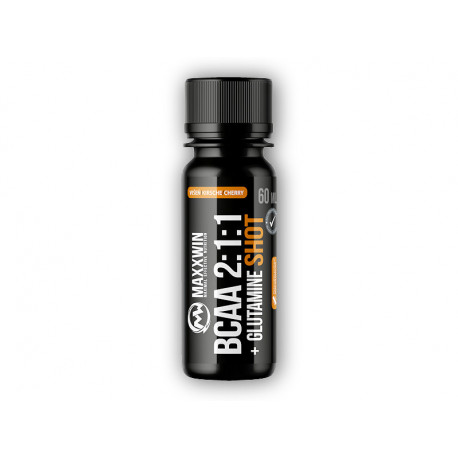 BCAA + Glutamină shot 60ml - cireșe