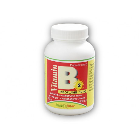 Riboflavină vitamina B2 10mg 500 comprimate