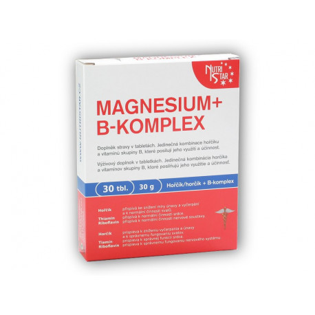 Magneziu B-complex 30 comprimate