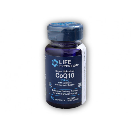 Super Ubiquinol CoQ10 + Îmbunătățit 100mg 60 Capsule