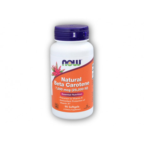 Beta-caroten natural + Vitamina A 25000IU 90 capsule