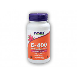 Vitamina E 400 UI cu tocoferoli 100 capsule moi