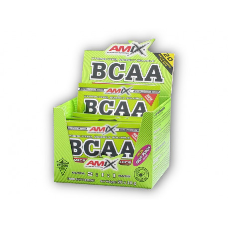 BCAA Micro Instant Juice 20x10g pungă - punch de fructe