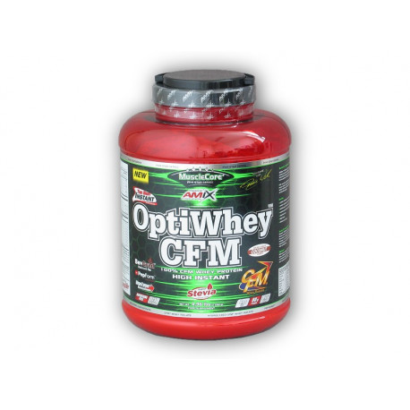 OptiWhey CFM Instant 2250g - căpșuni-iaurt