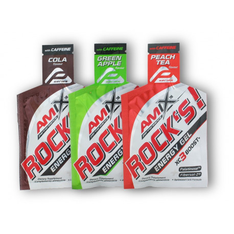 Rocks Energy Gel Cu Cofeină 32g - măr verde